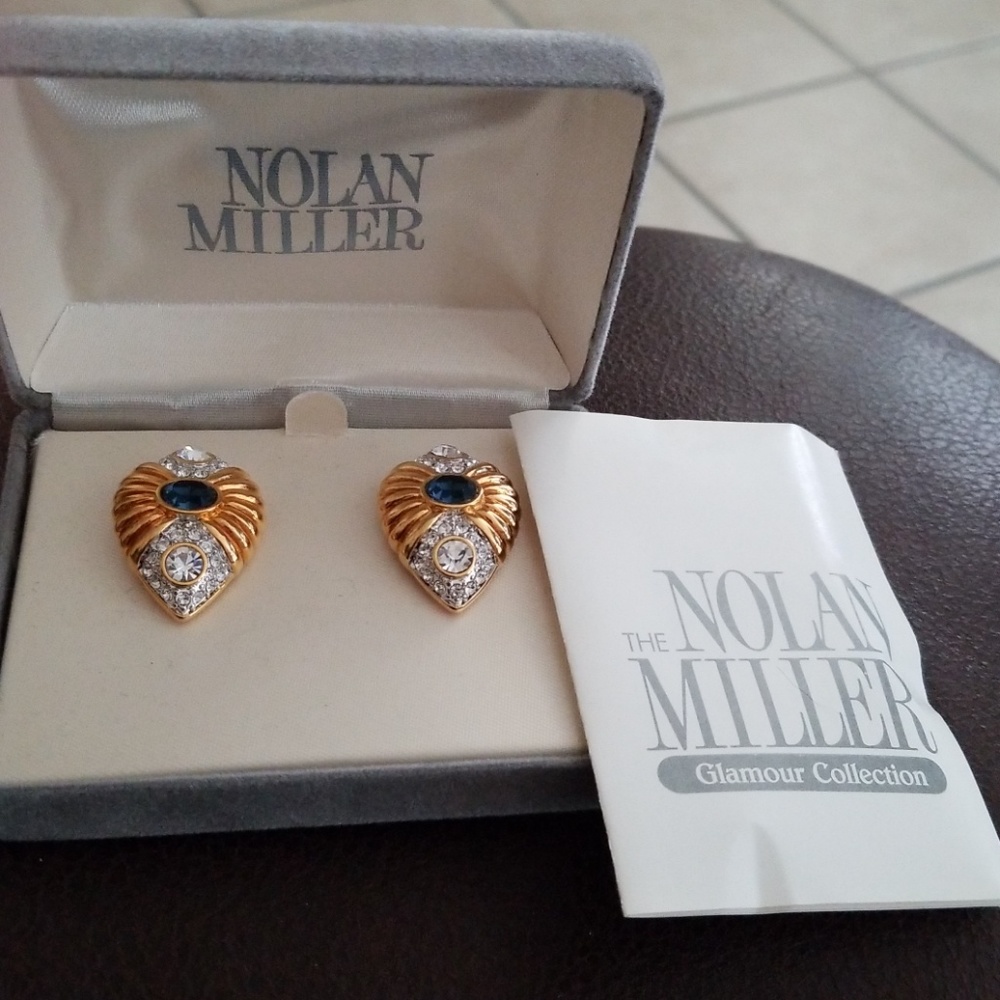 Nolan Miller earrings